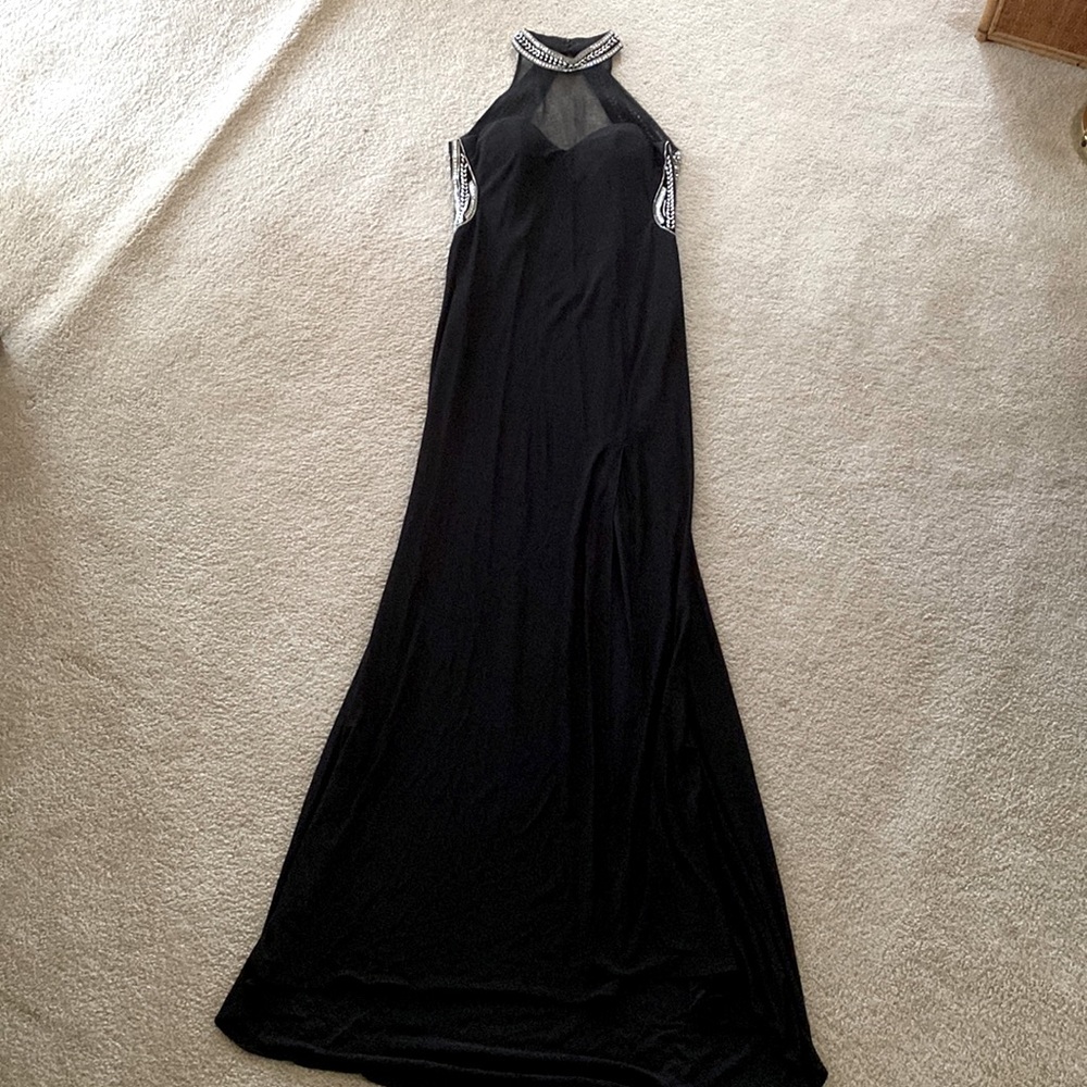 Long black dress, Size 9